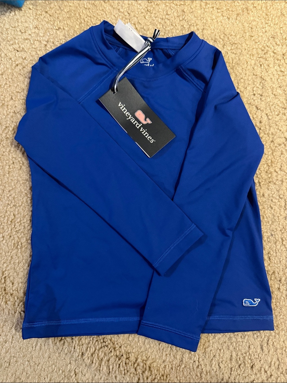 Vineyard Vines Royal Blue Long Sleeve Rash Guard